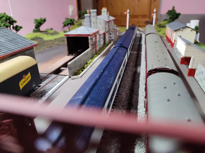 Hogsmeade - Ga Goathland OO (1:76) - Ga tàu Harry Potter 3MF / Bambu Studio - Image 7