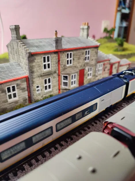 Hogsmeade - Ga Goathland OO (1:76) - Ga tàu Harry Potter 3MF / Bambu Studio - Image 8