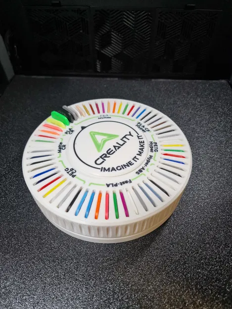 Creality Filament Swatch Carousel (Bàn xoay mẫu filament Creality) - Image 1