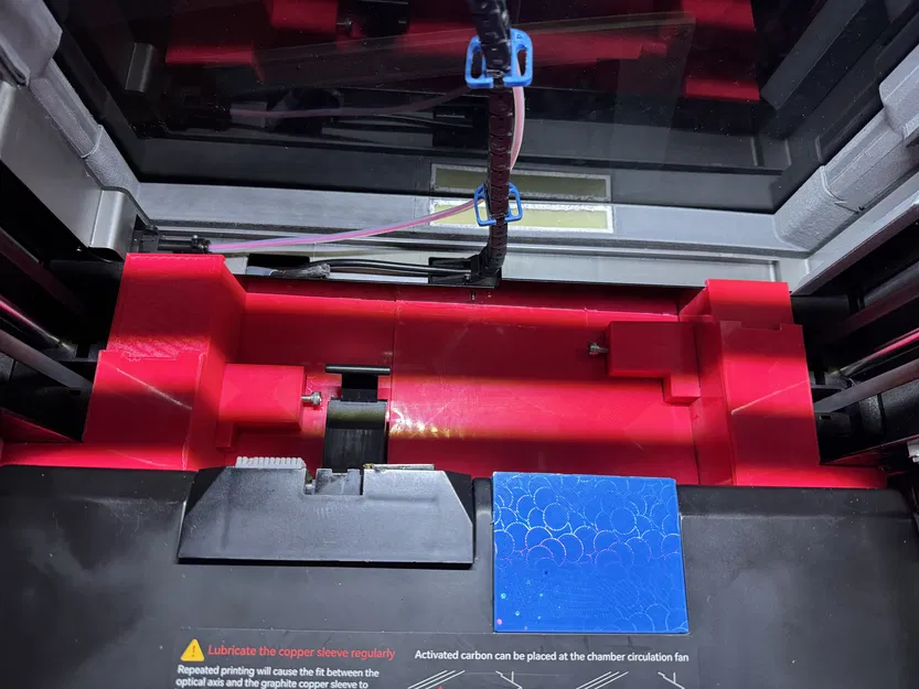 Cover Stepper Motor & Rear Belts cho Qidi Plus 4 - Image 1
