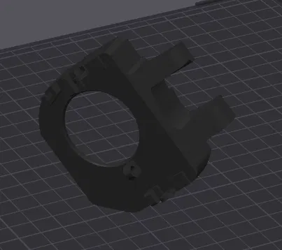 Vỏ quạt làm mát 1 mảnh cho Qidi Plus 4 (Part Cooling Fan Housing) - Image 2