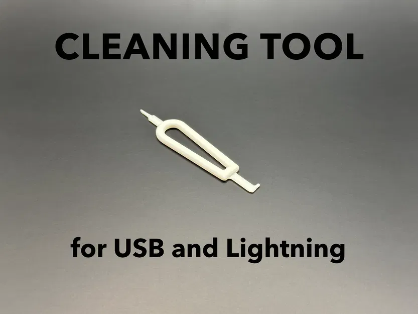 Dụng Cụ Vệ Sinh Cổng Sạc USB-C và Lightning Đa Năng - Image 1