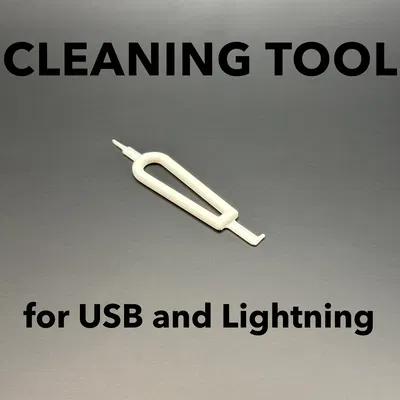 Dụng Cụ Vệ Sinh Cổng Sạc USB-C và Lightning Đa Năng