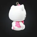 Móc Khóa Hello Kitty 3D Dễ Thương - Thumbnail 2