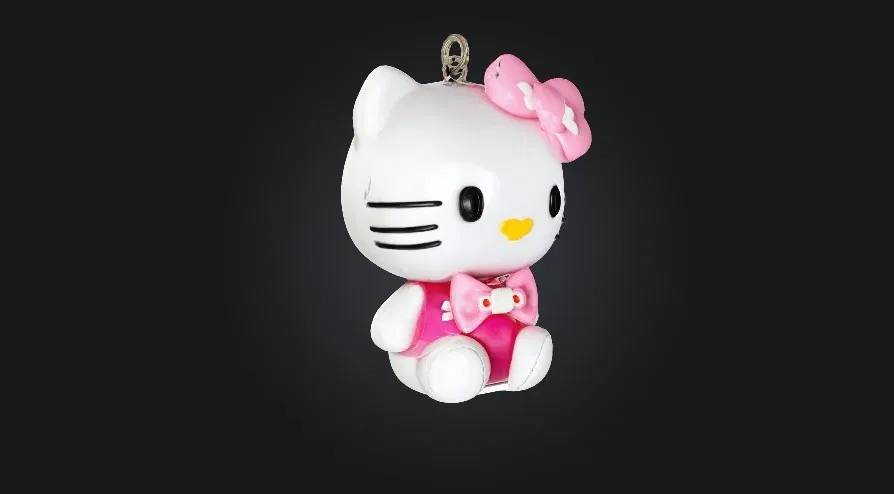 Móc Khóa Hello Kitty 3D Dễ Thương - Image 3