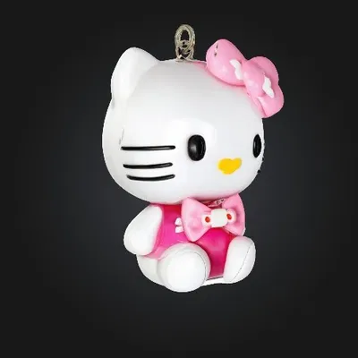 Móc Khóa Hello Kitty 3D Dễ Thương