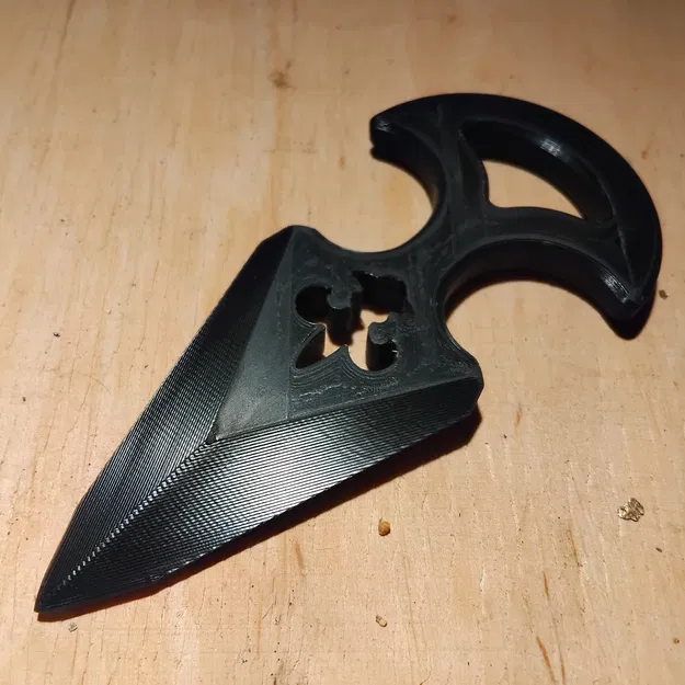 Dao găm 3D Push Dagger - Hoa Bách Hợp (Fleur de Lis) - Image 1
