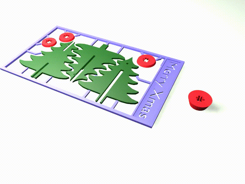 V4 - Trang trí cây thông Noel / Ornament (Kit Card) - Thumbnail 2