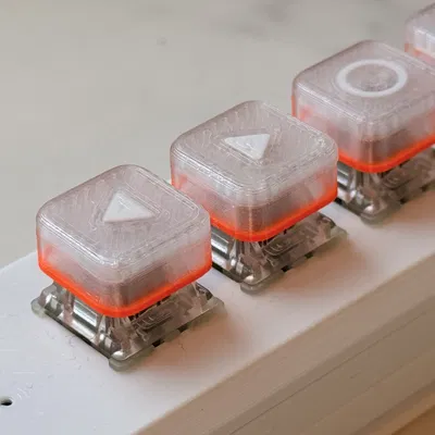 Cherry MX-Keycap (Keycap gọn, đơn giản)