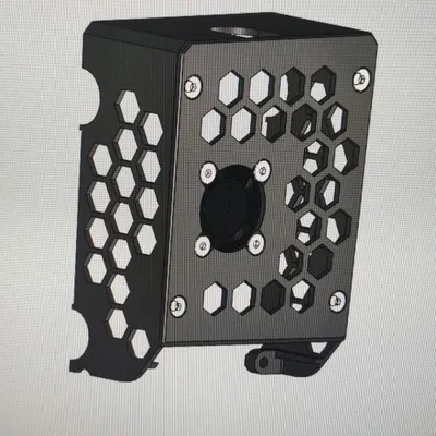 Nắp che toolhead Qidi Plus 4