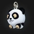 Móc Khóa Gấu Panda 3D Dễ Thương - Thumbnail 1