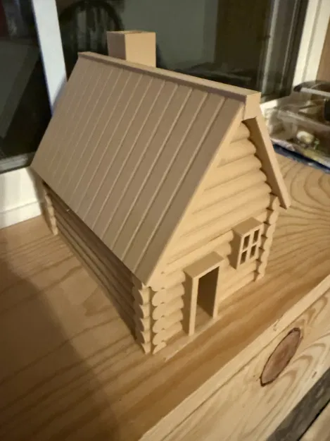 Giá Đỡ Nhang Nụ Nhà Gỗ (Log Cabin Incense Holder) - Image 1