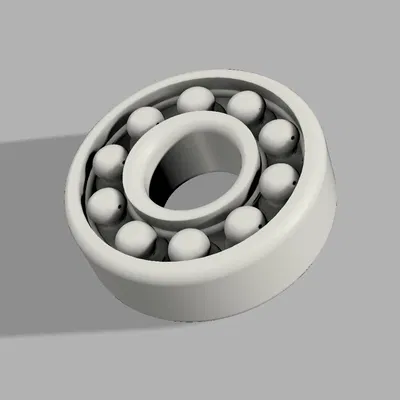 Vòng bi in một lần (chuẩn 608) – Printable bearing at a time