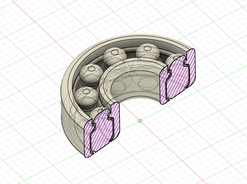 Vòng bi in một lần (chuẩn 608) – Printable bearing at a time - Image 2