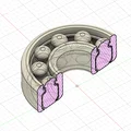 Vòng bi in một lần (chuẩn 608) – Printable bearing at a time - Thumbnail 2