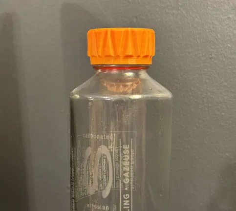 Nắp Chai Voss 800ml & Ron Đệm TPU In 3D - Image 1