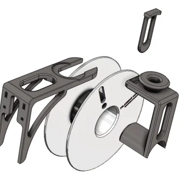 Giá đỡ cuộn Filament tương thích bảng Skandis