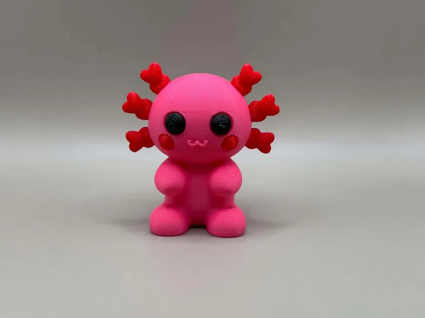 Figure Axolotl Em Bé Kawaii (In Theo Từng Phần) - Image 4