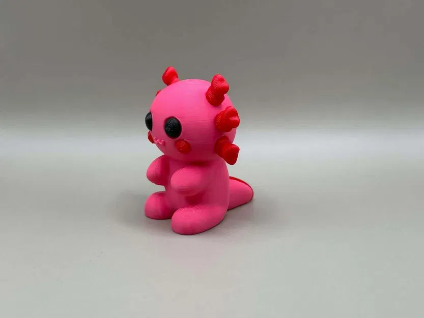 Figure Axolotl Em Bé Kawaii (In Theo Từng Phần) - Image 5