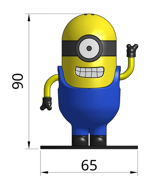 Minion - Magnetic Fidget (Đồ chơi fidget nam châm) - Image 6