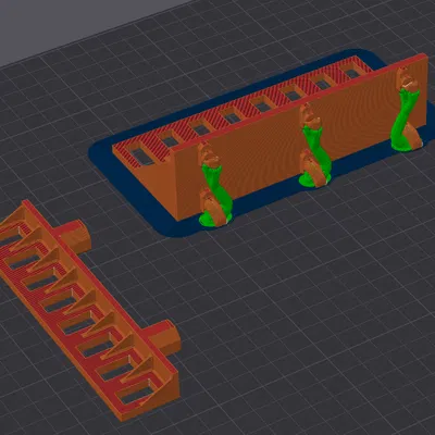 Giá Treo Cờ Lê Dọc Cho Multiboard (Multiboard Vertical Wrench Holder)