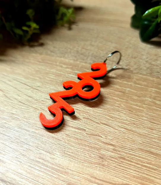 Móc khóa 2025 (2025 Keychain) - Image 1