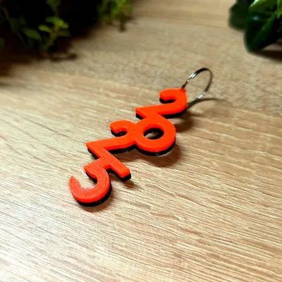 Móc khóa 2025 (2025 Keychain)