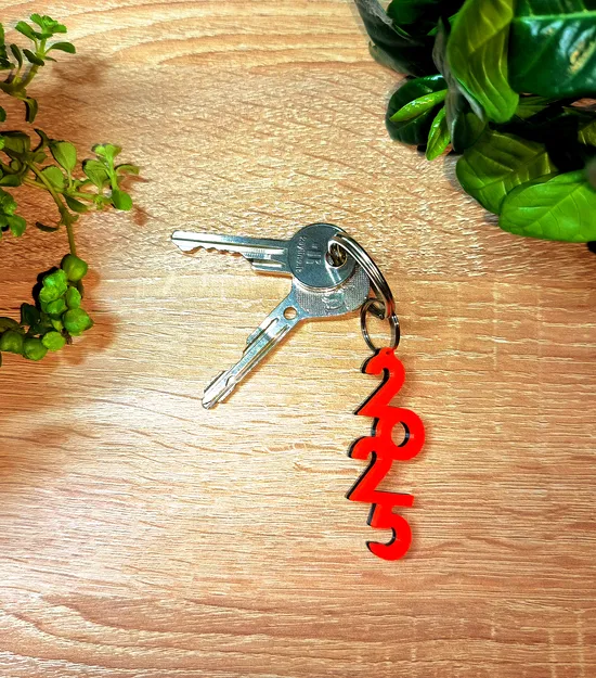 Móc khóa 2025 (2025 Keychain) - Image 2