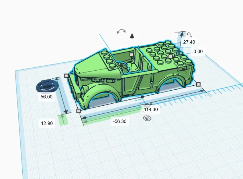 Mô Hình Xe GAZ 1969a Phong Cách LEGO - In 3D Độc Đáo - Image 2