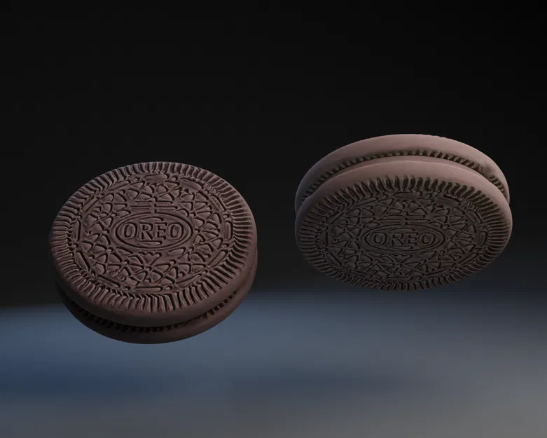 Mô Hình Bánh Oreo 3D Sắc Nét - File In 3D STL - Image 1