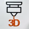 Tranh treo tường 3D Printer Wall Art - Thumbnail 2