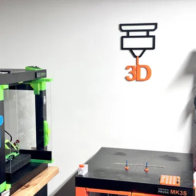 Tranh treo tường 3D Printer Wall Art
