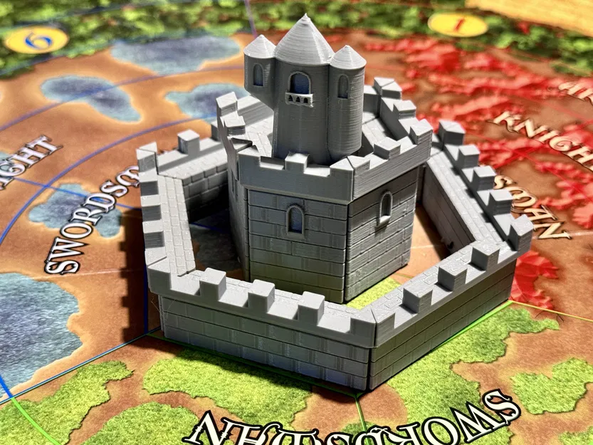 Tower/Walls nối khớp & Wizard Tower cho Castle Panic - Image 2