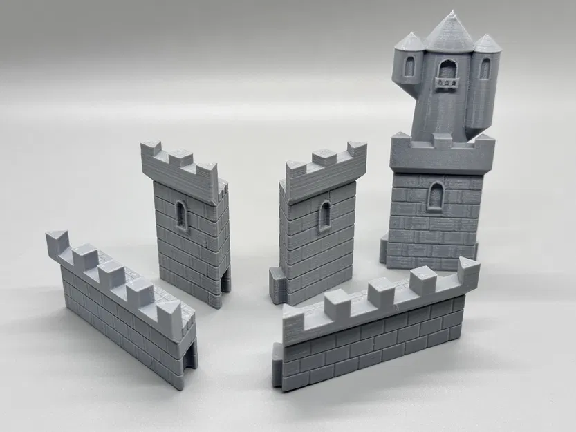 Tower/Walls nối khớp & Wizard Tower cho Castle Panic - Image 3