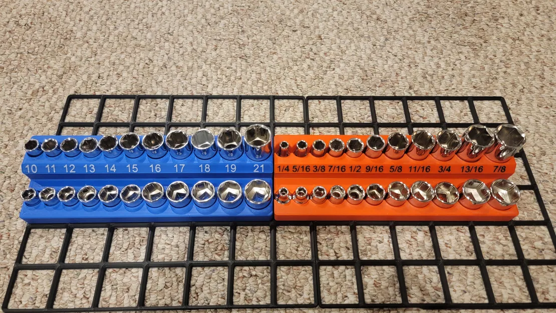 Khay giữ đầu tuýp tối ưu diện tích - Gridfinity - Image 5