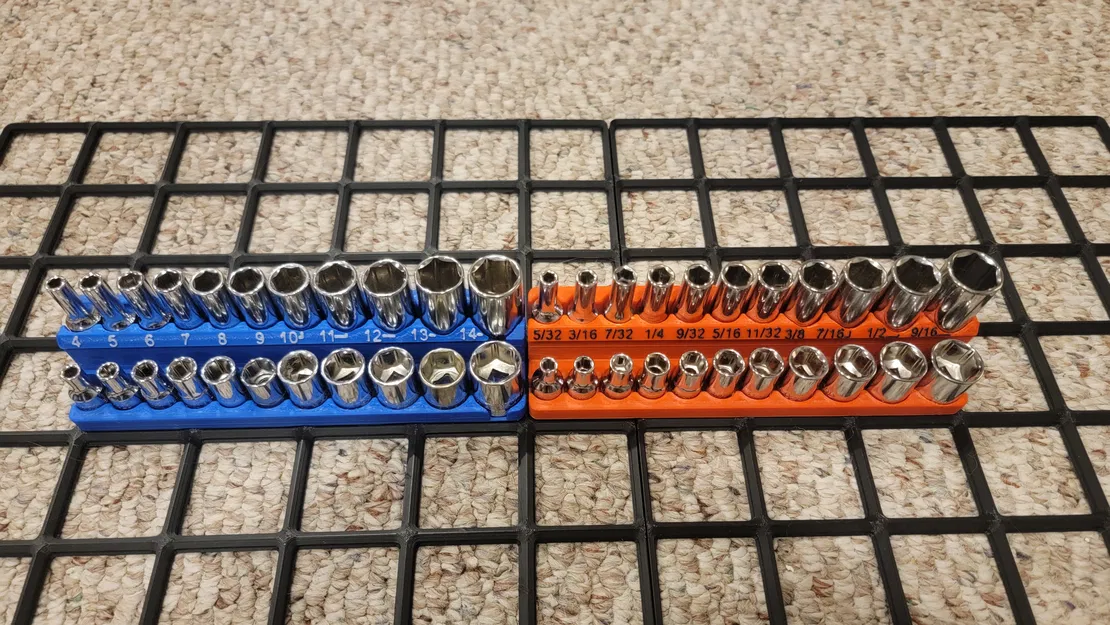 Khay giữ đầu tuýp tối ưu diện tích - Gridfinity - Image 6