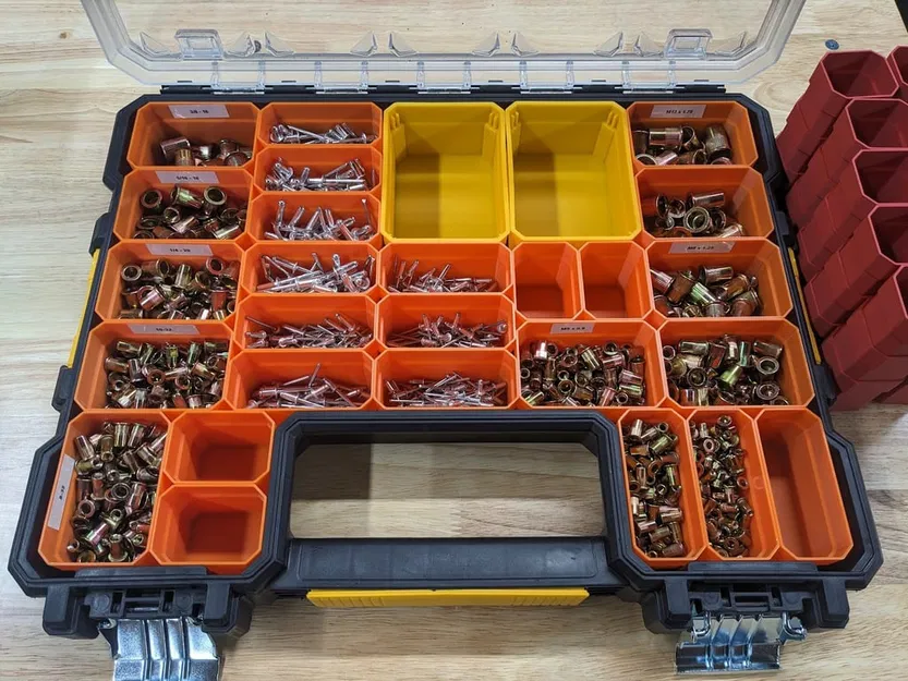 Khay Chia Ngăn Hộp Đồ Nghề DeWalt/Stanley In 3D - Image 2