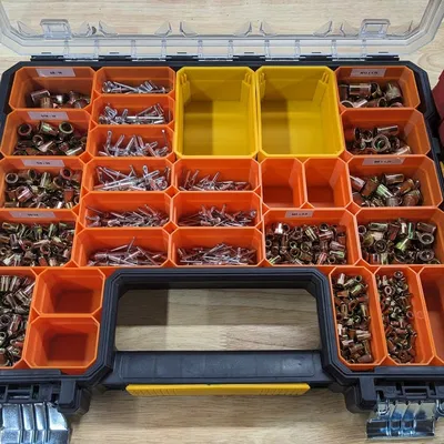 Khay Chia Ngăn Hộp Đồ Nghề DeWalt/Stanley In 3D