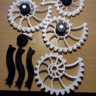 Tượng điêu khắc bánh răng Nautilus (Nautilus gears sculpture)