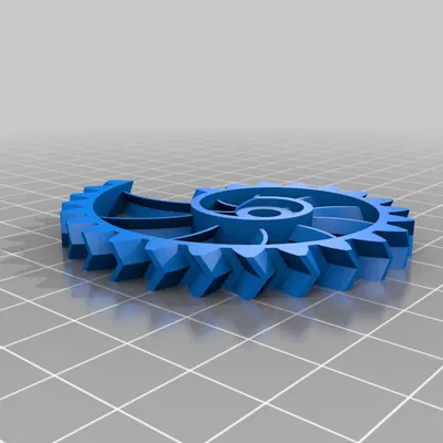 Tượng điêu khắc bánh răng Nautilus (Nautilus gears sculpture)