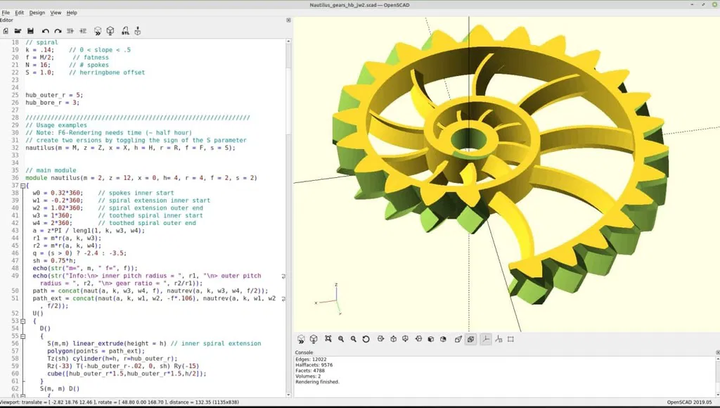 Tượng điêu khắc bánh răng Nautilus (Nautilus gears sculpture) - Image 9