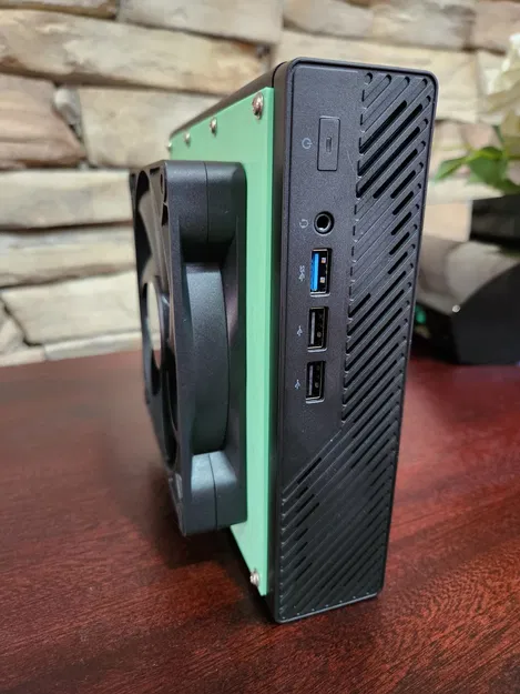 Tấm Che Quạt 140mm Nâng Cấp Cho Máy Minisforum MS-01 - Image 1