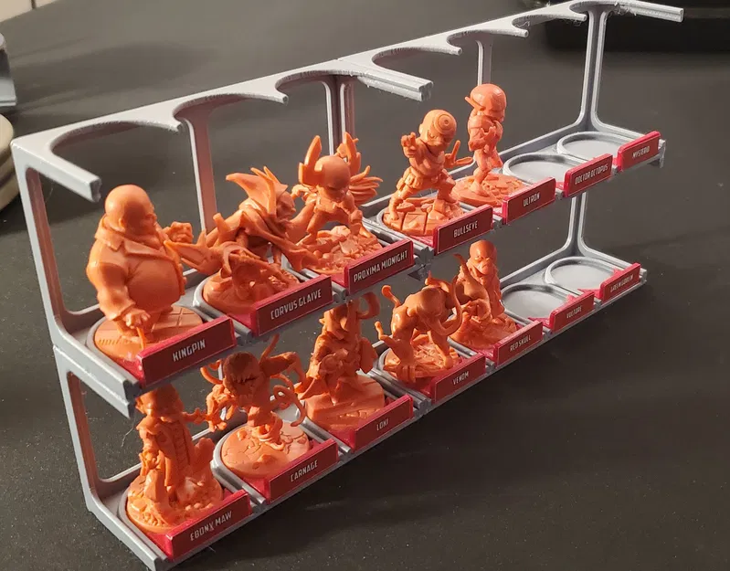 Insert hộp mini Marvel United (Season 1 & 2) – Marvel United Miniatures Box Insert - Image 4