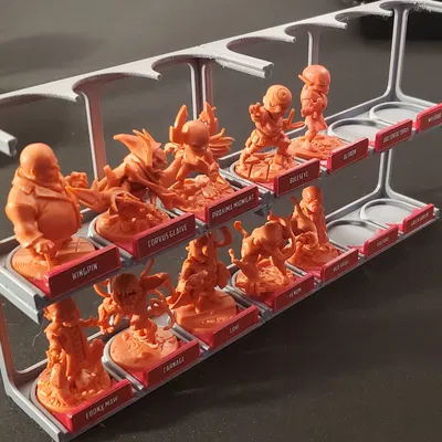 Insert hộp mini Marvel United (Season 1 & 2) – Marvel United Miniatures Box Insert