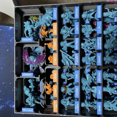 Khay/Insert hộp mini Marvel United (Season 3) cho Kickstarter extras