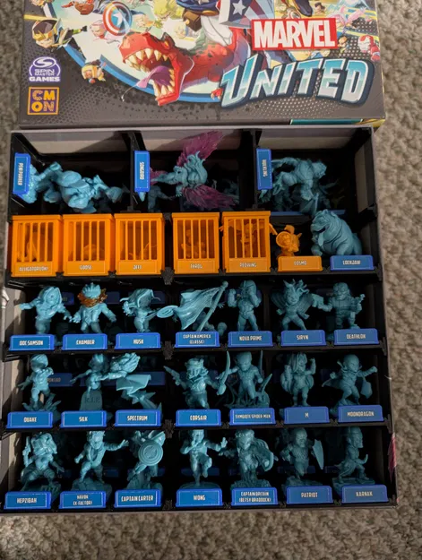 Marvel United Season 3 - Khay liền khối & pet cages chỉnh sửa cho Multiverse - Image 1