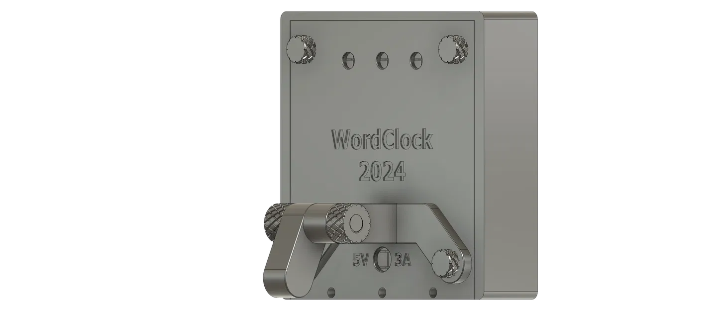 Giá đỡ để bàn WordClock 2024/2025 (16x8 & 16x16) - Image 5