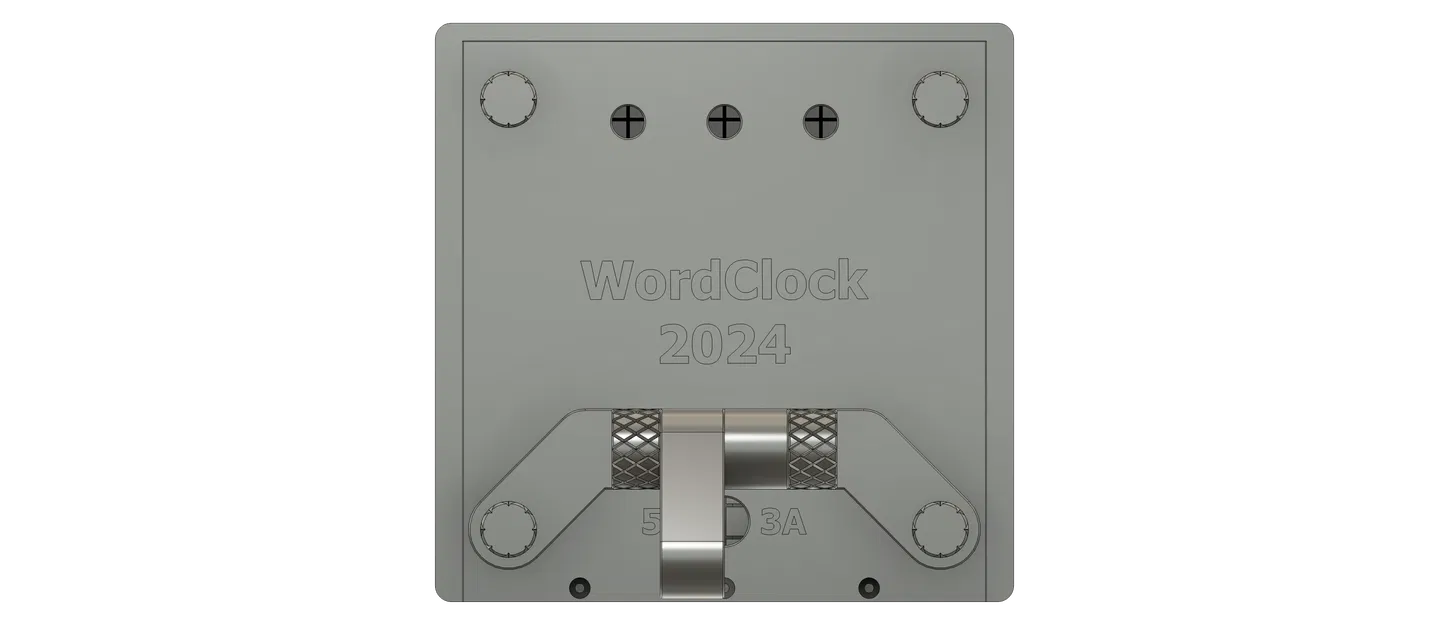 Giá đỡ để bàn WordClock 2024/2025 (16x8 & 16x16) - Image 7