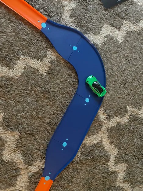 Đường đua Hot Wheels Wide Track cong 45 & 90 độ - Image 1