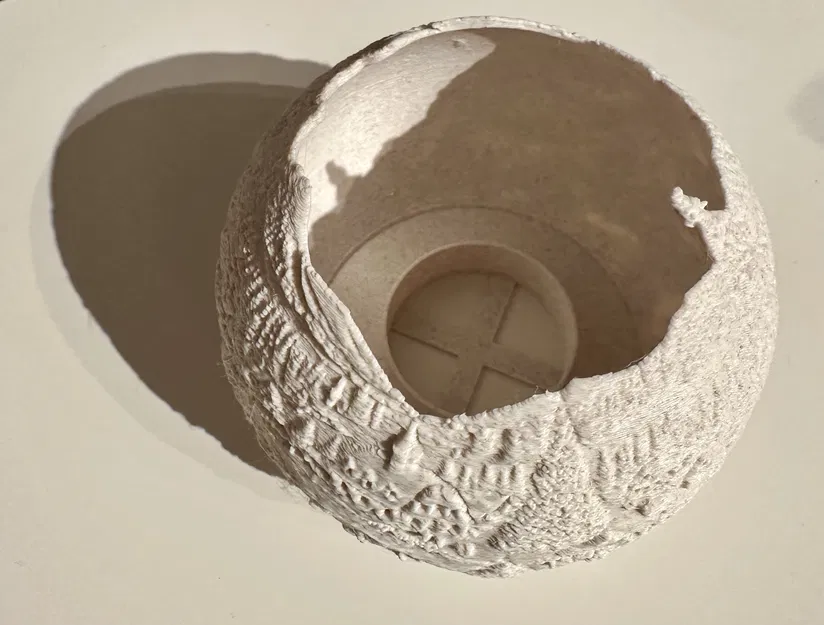 Quả cầu lithophane Snow Delight đặt tea light – Mùa đông & Giáng Sinh - Image 4